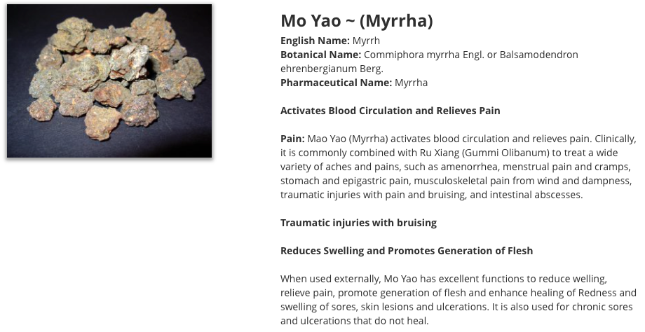 Mo Yao myrrh